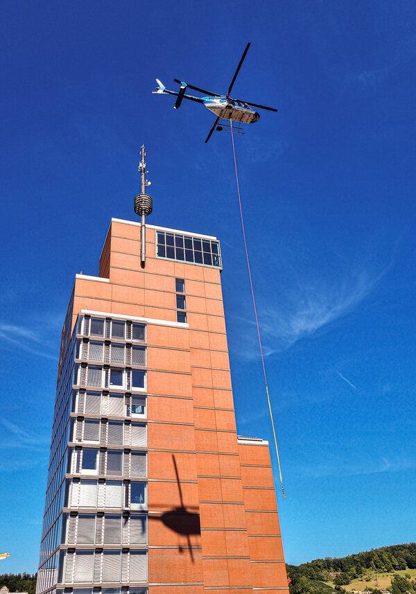 Absturzsicherung Roter Turm